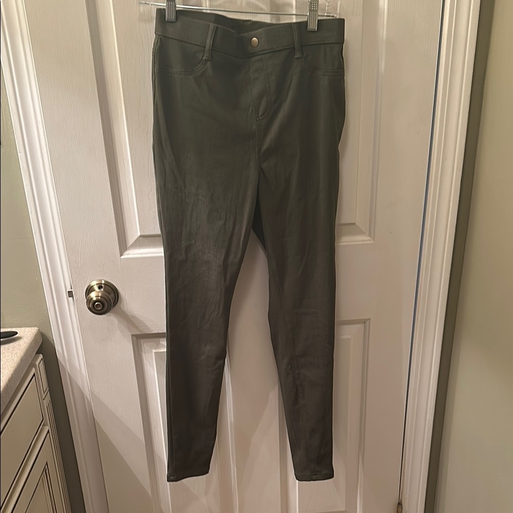 Olive Green Skinny Jeans